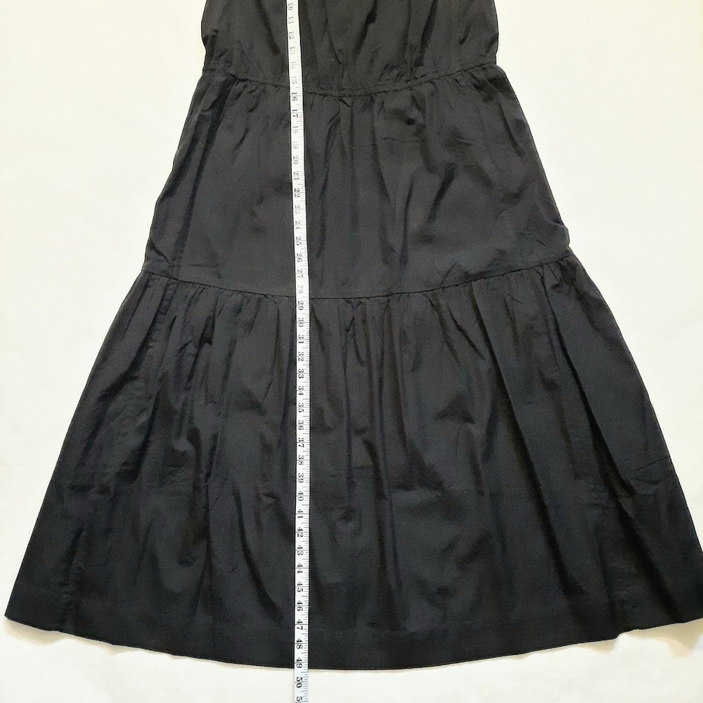 NWOT Everlane The Tiered Midi Dress Black - Size S - Picture 9 of 14